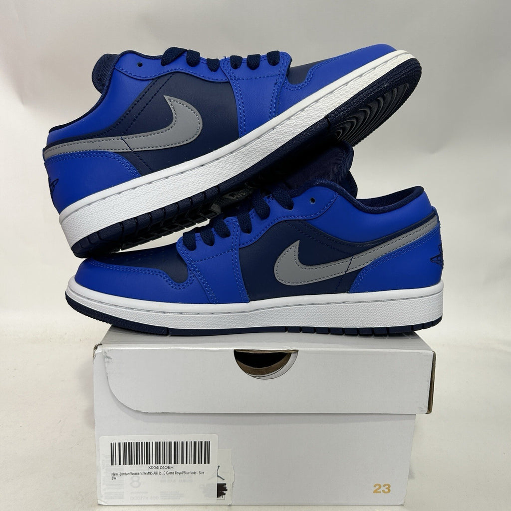 Nike Air Jordan 1 Low Retro WMNS “Game Royal Blue Void” DC0774-400 Women’s 8 New