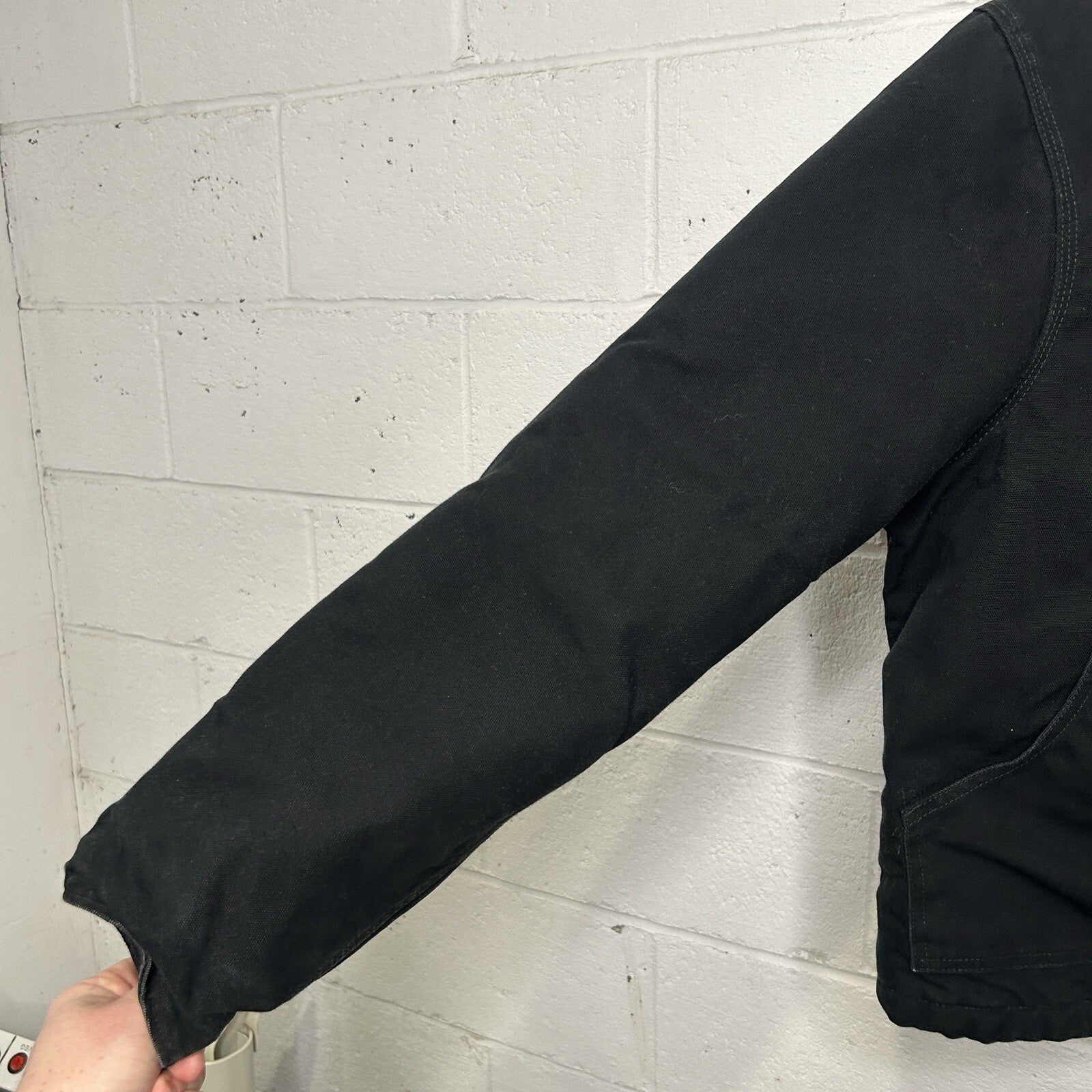 Y2K Carhartt Quilt-Lined Artic Jacket “Black” J002 BLK Men’s Large