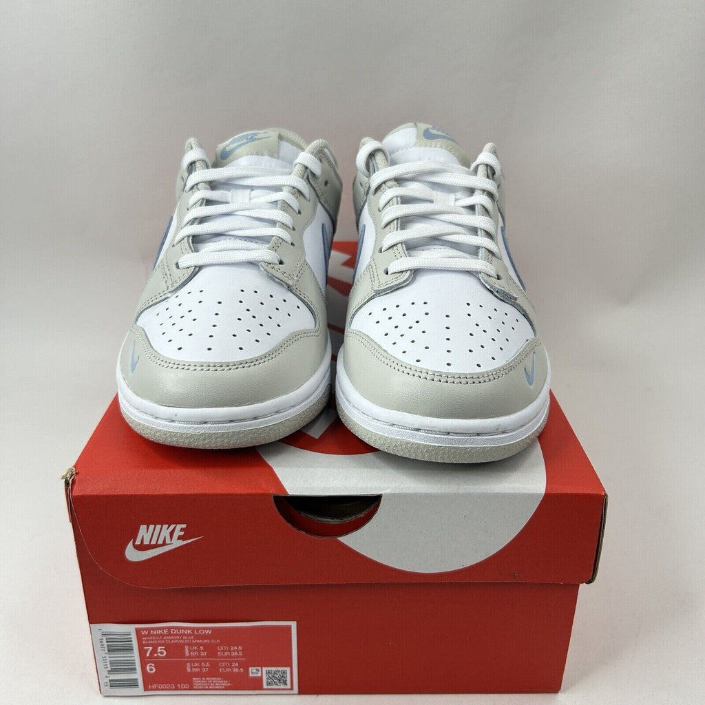 Nike Shoes Dunk Low WMNS “White Light Armory Blue” 2024