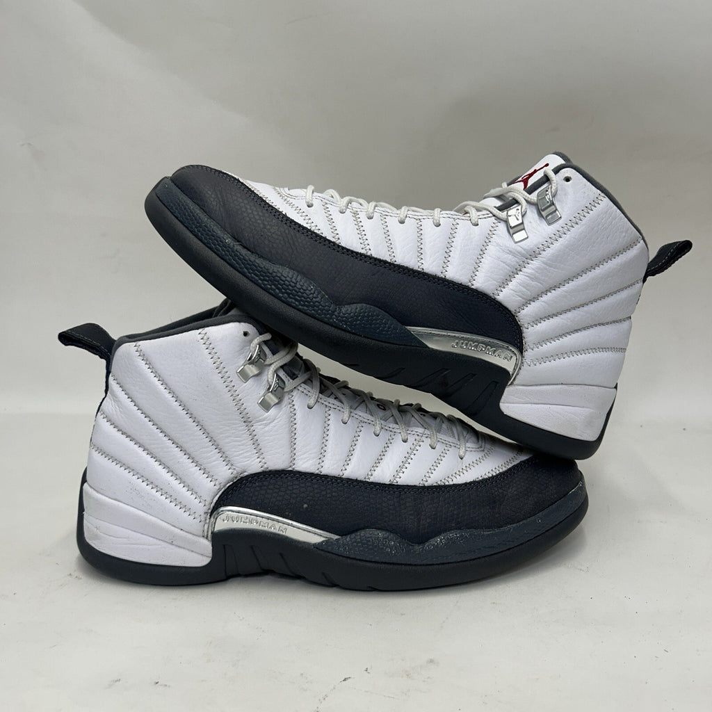 Nike Air Jordan 12 Retro OG “Stealth/Dark Grey White Red” 130690-160 Men’s 12