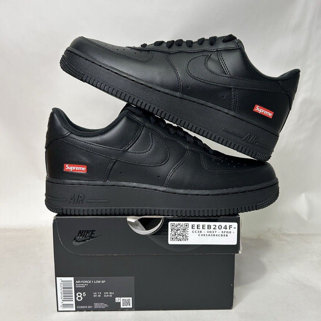 Nike Air Force 1 Low x Supreme Box Logo "Black" 2024