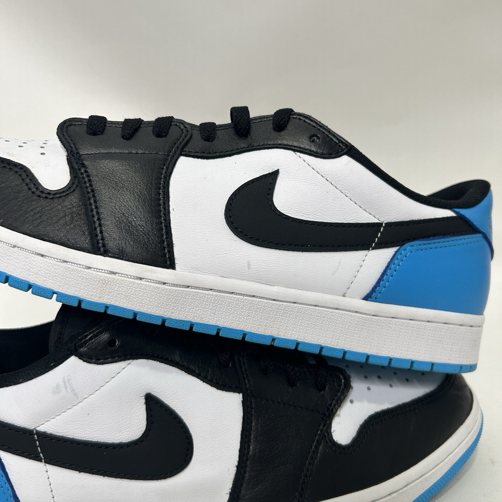 Nike Air Jordan 1 Low Retro “UNC/Black Powder Blue White” CZ0790-104 Men’s 15