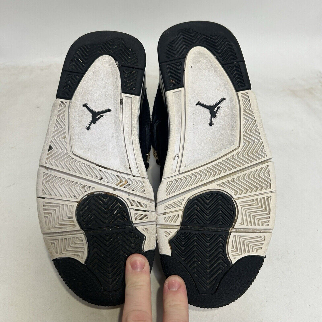 Nike Shoes Air Jordan 4 Retro BG “Royalty/Black Gold” 2024