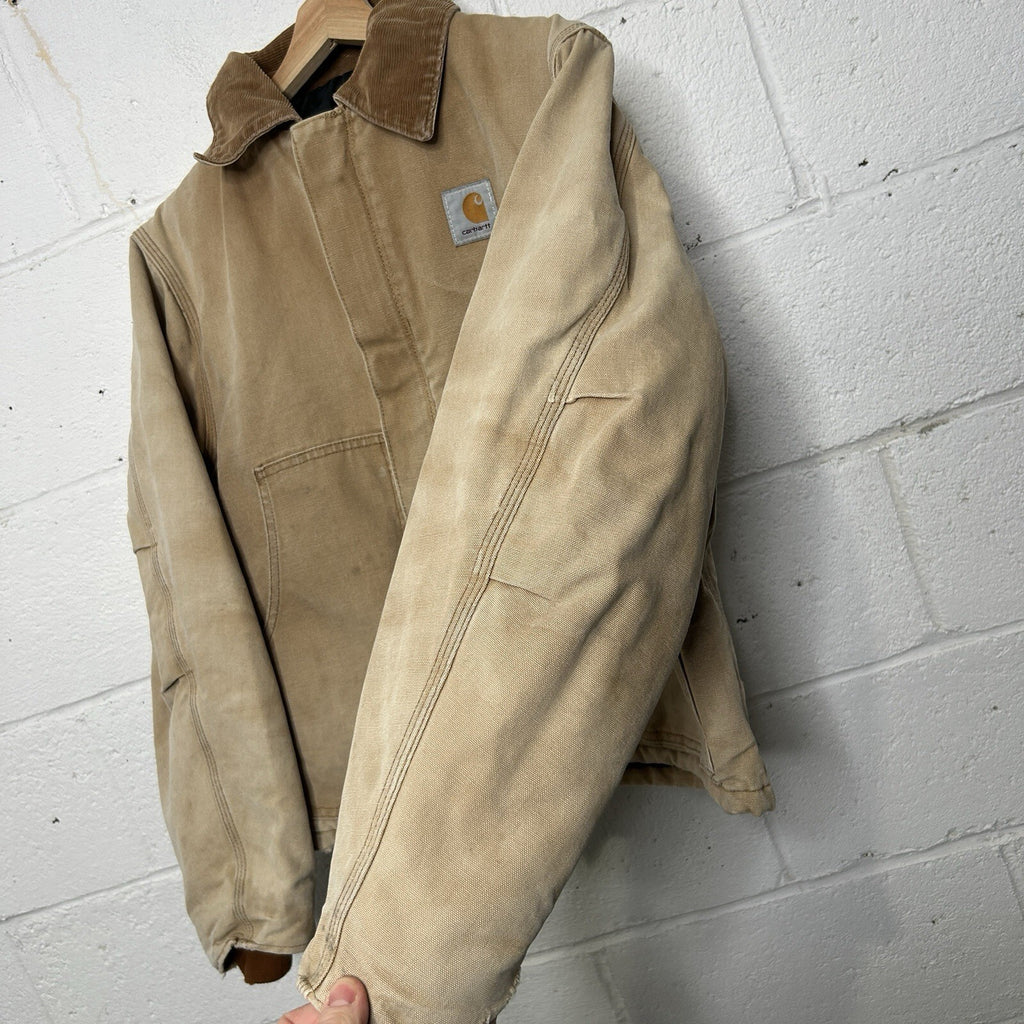 Vintage Carhartt Quilted Traditional Artic Jacket “Brown” J02 BRN Men’s Small