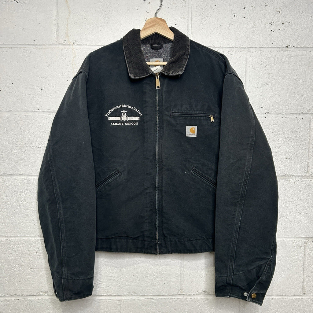 Vintage Carhartt Blanket-Lined Detroit Jacket “Black” J01 BLK Men’s X-Large