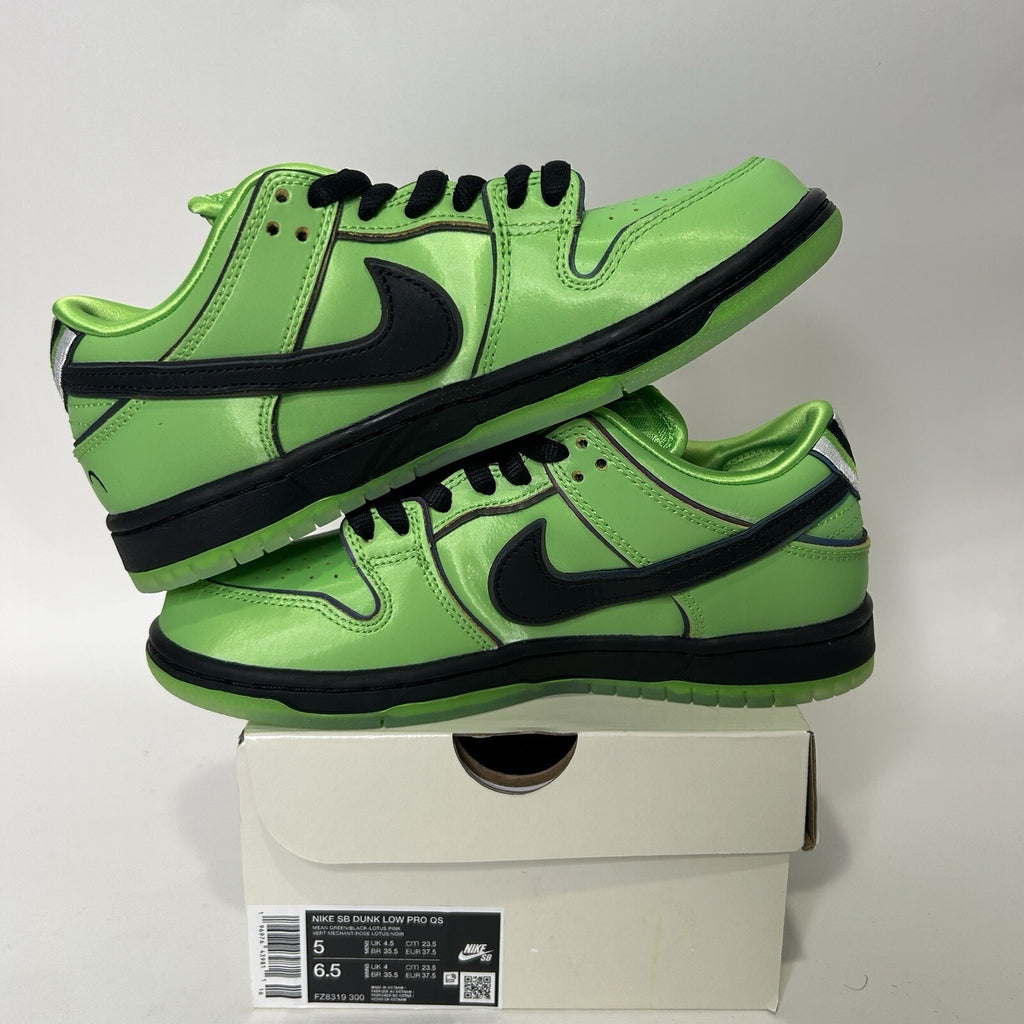 Nike SB Dunk Low QS The Powerpuff Girls “Buttercup” FZ8319-300 Men’s 5 New