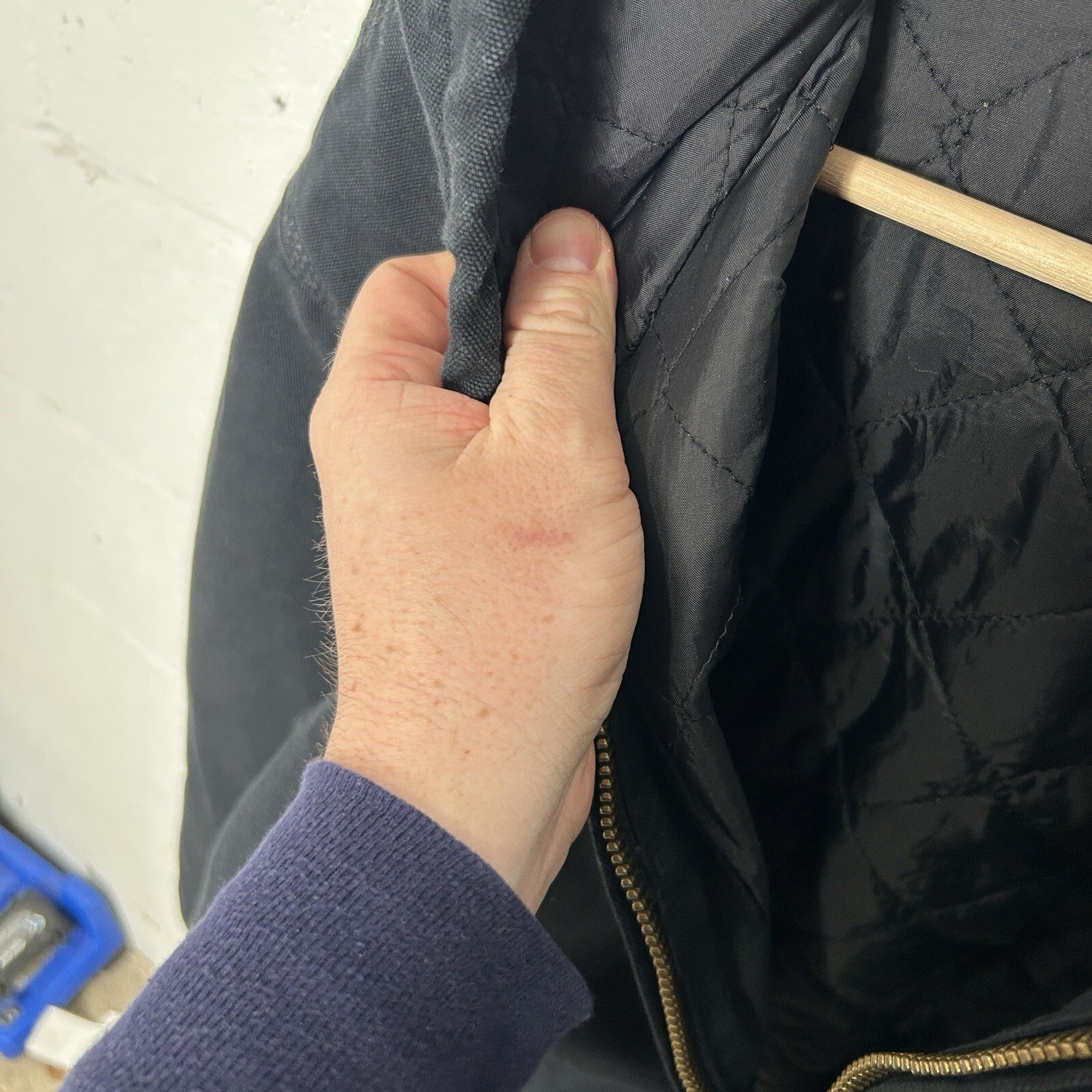 Vintage Carhartt Quilted Hooded Active Jacket “Black” J280 BLK Men’s X-Large