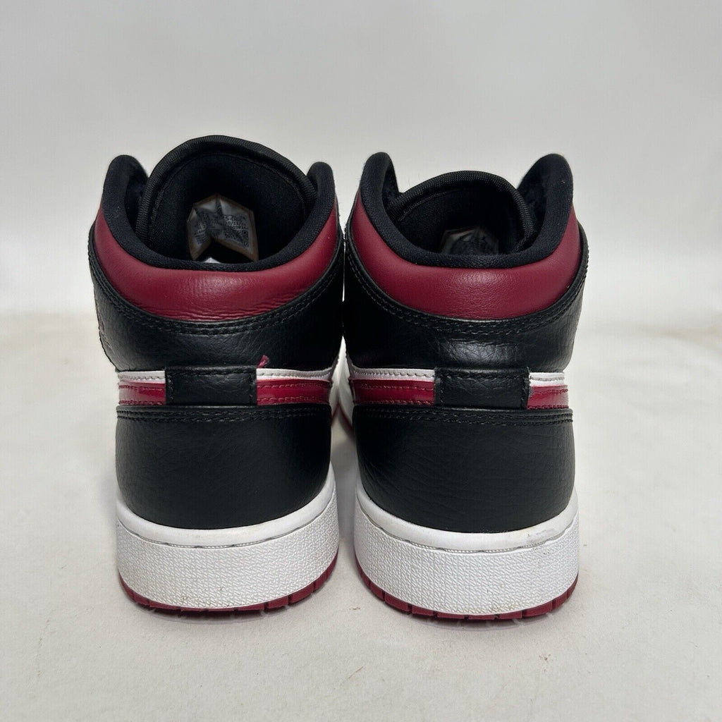 Nike Shoes Air Jordan 1 Mid GS “Bred Toe/Noble Red” 2024