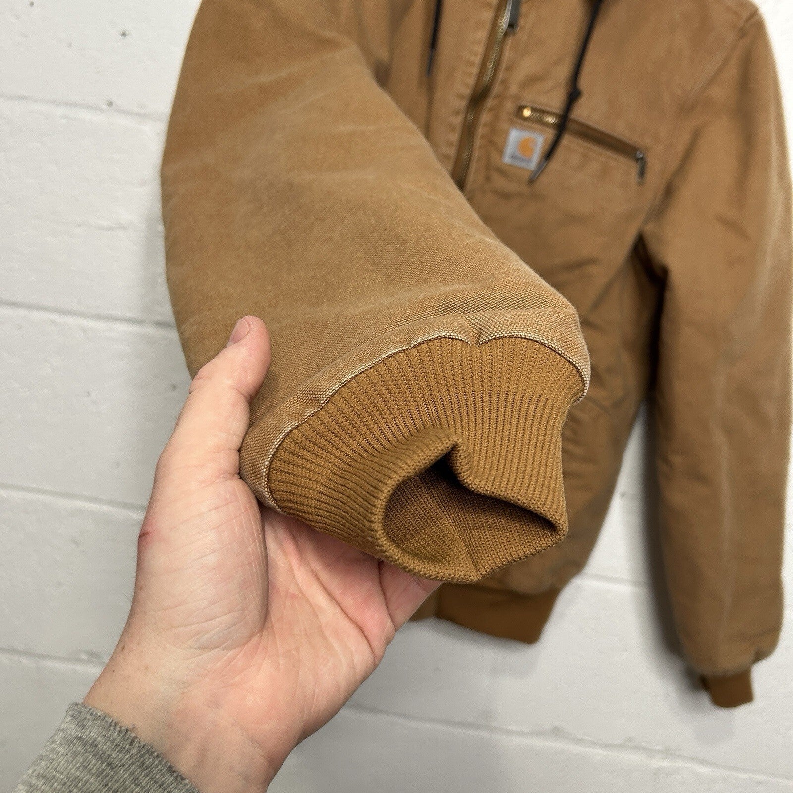Carhartt Sherpa-Lined Wildwood Jacket “Brown” 100815-211 Women’s Medium