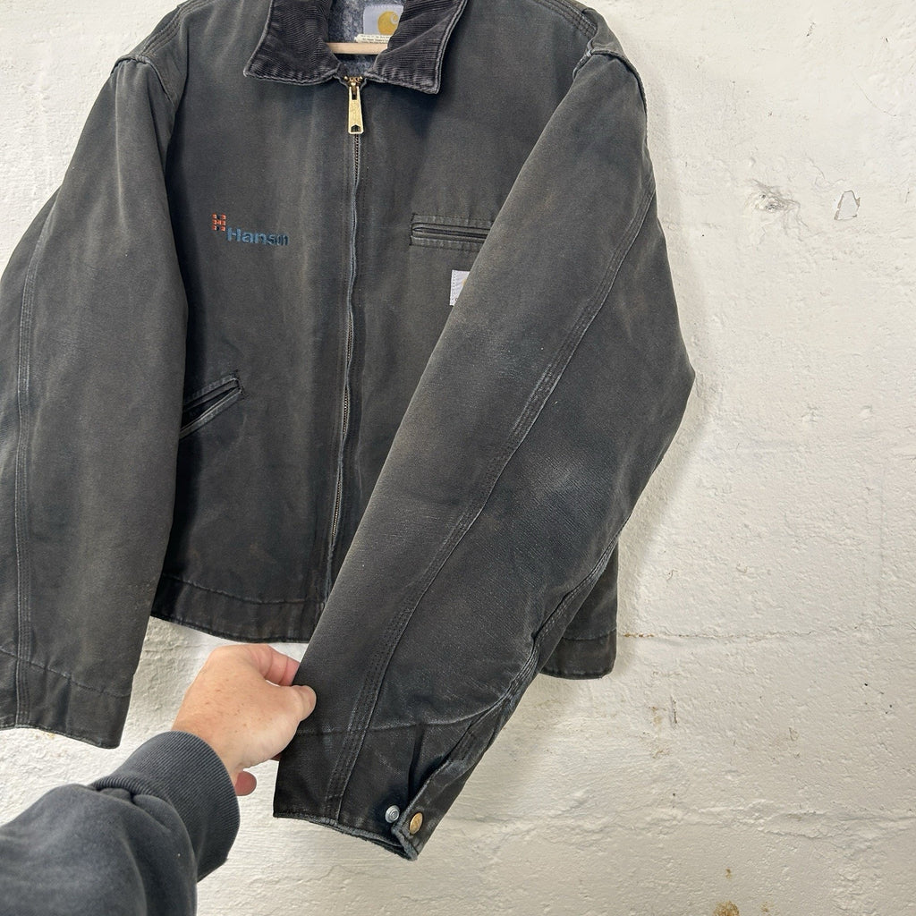 Vintage Carhartt Blanket-Lined Detroit Jacket “Black” J01
