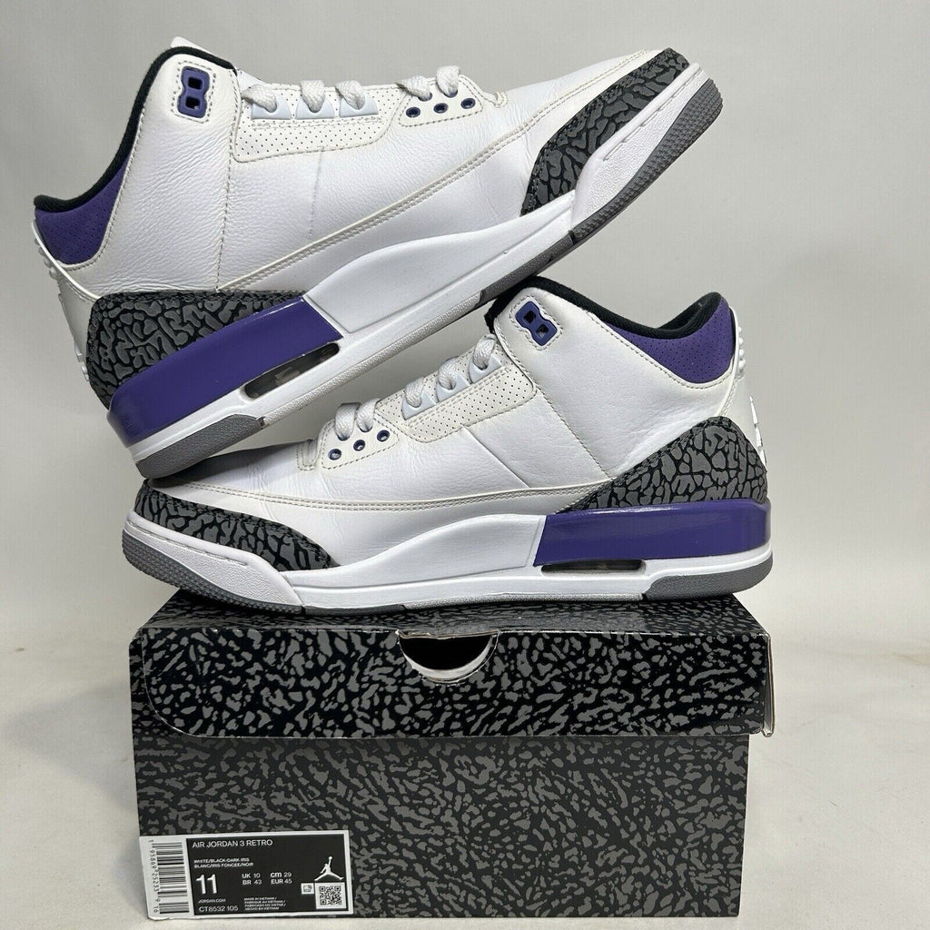 Nike Air Jordan 3 Retro “Dark Iris” 2024