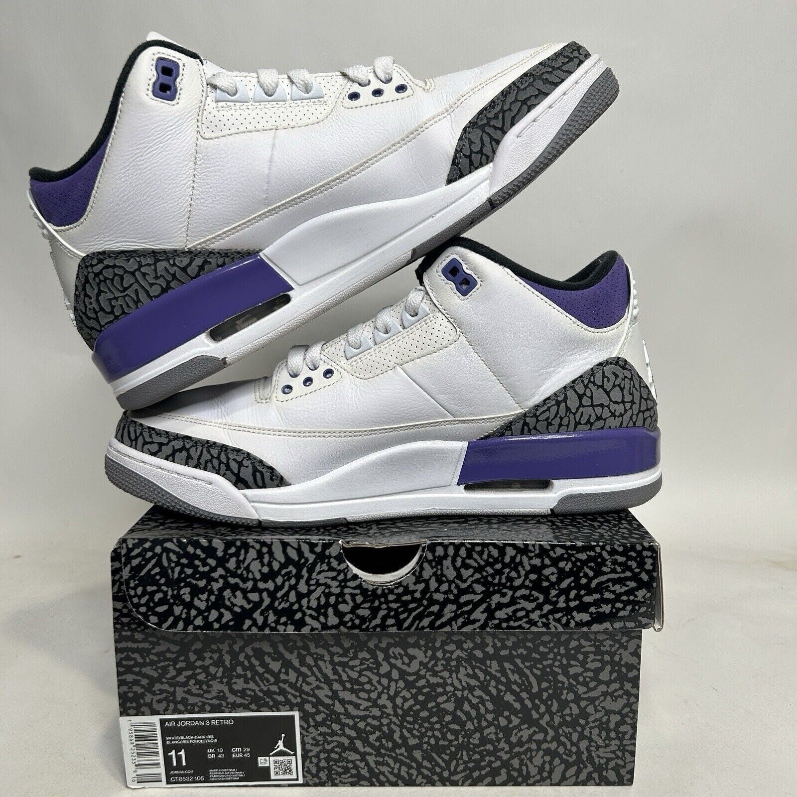 Nike Air Jordan 3 Retro “Dark Iris” 2024