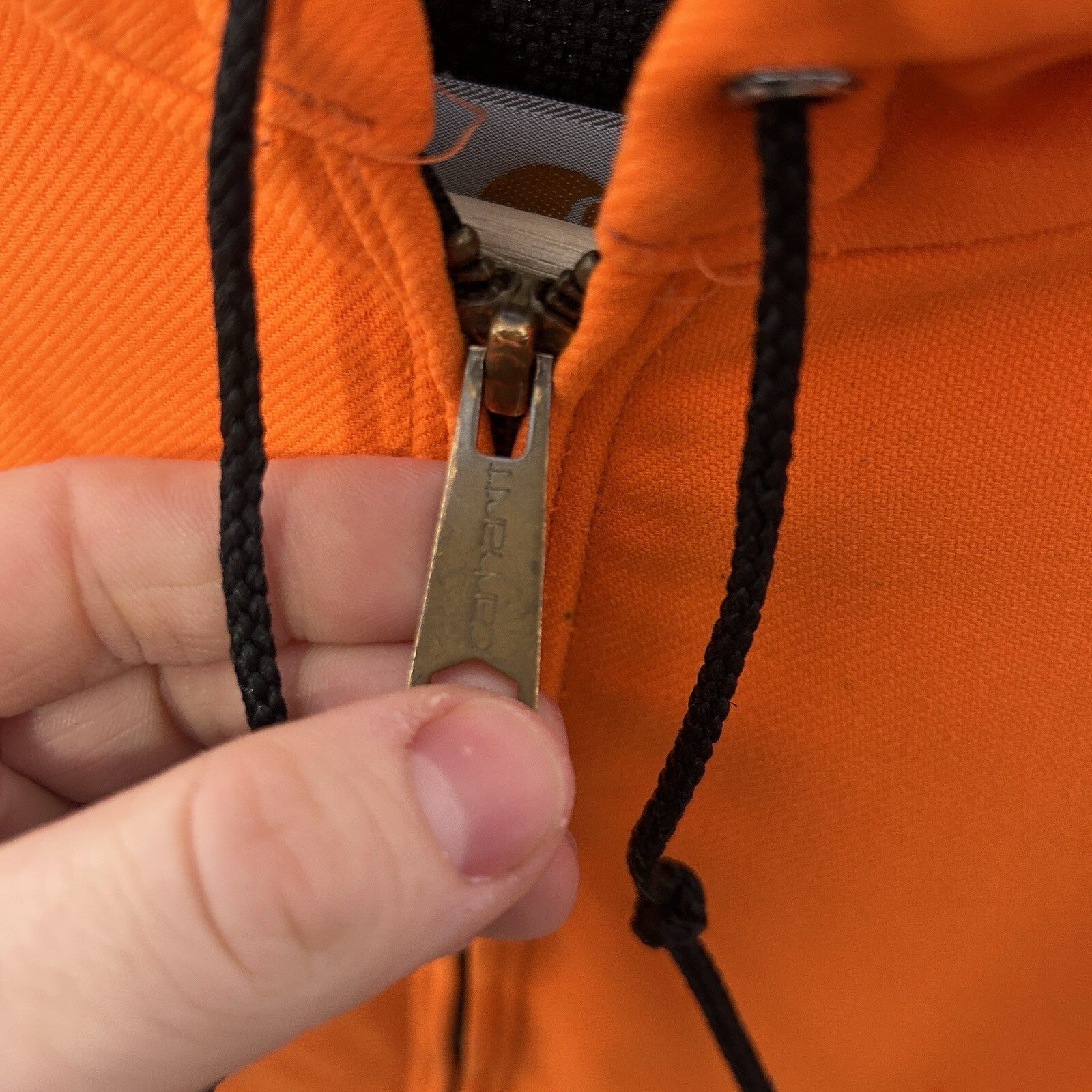 Vintage Carhartt Hooded Active Jacket “Blaze Orange” JRW09 Men’s Medium