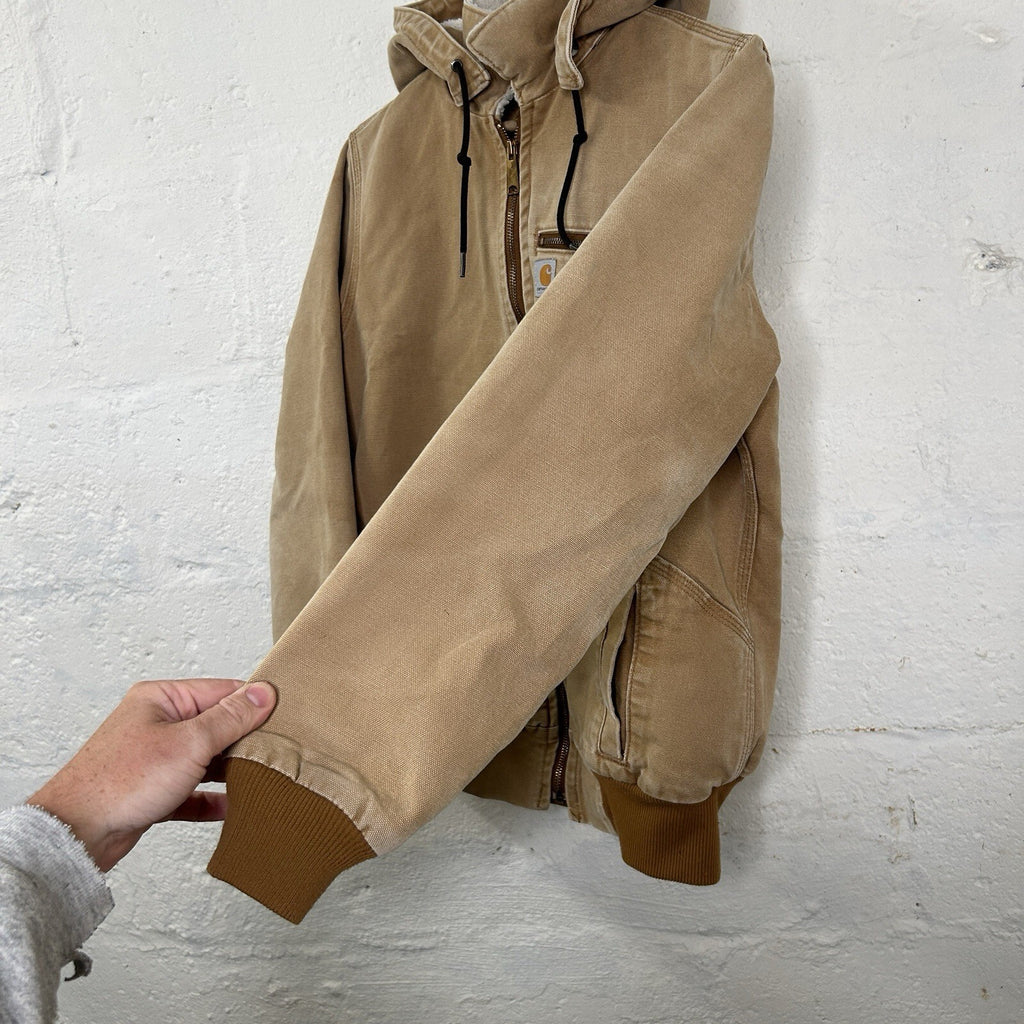Carhartt Sherpa-Lined Wildwood Jacket “Brown” 100815-211 Women’s Medium