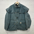 Vintage Carhartt Duster Cape Coat Jacket “Hunter Green”