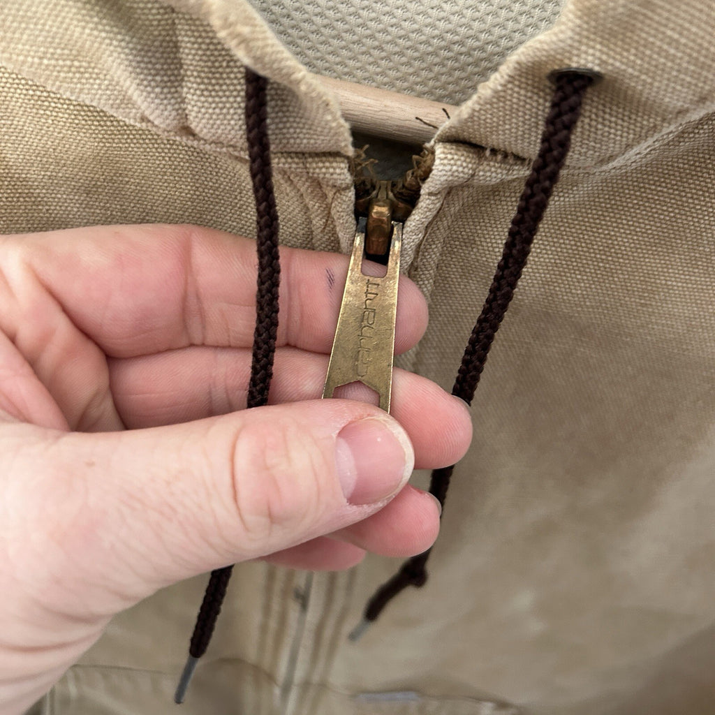 Vintage Carhartt Thermal-Lined Active Jacket “Tan” JR116 Made in USA Men’s M