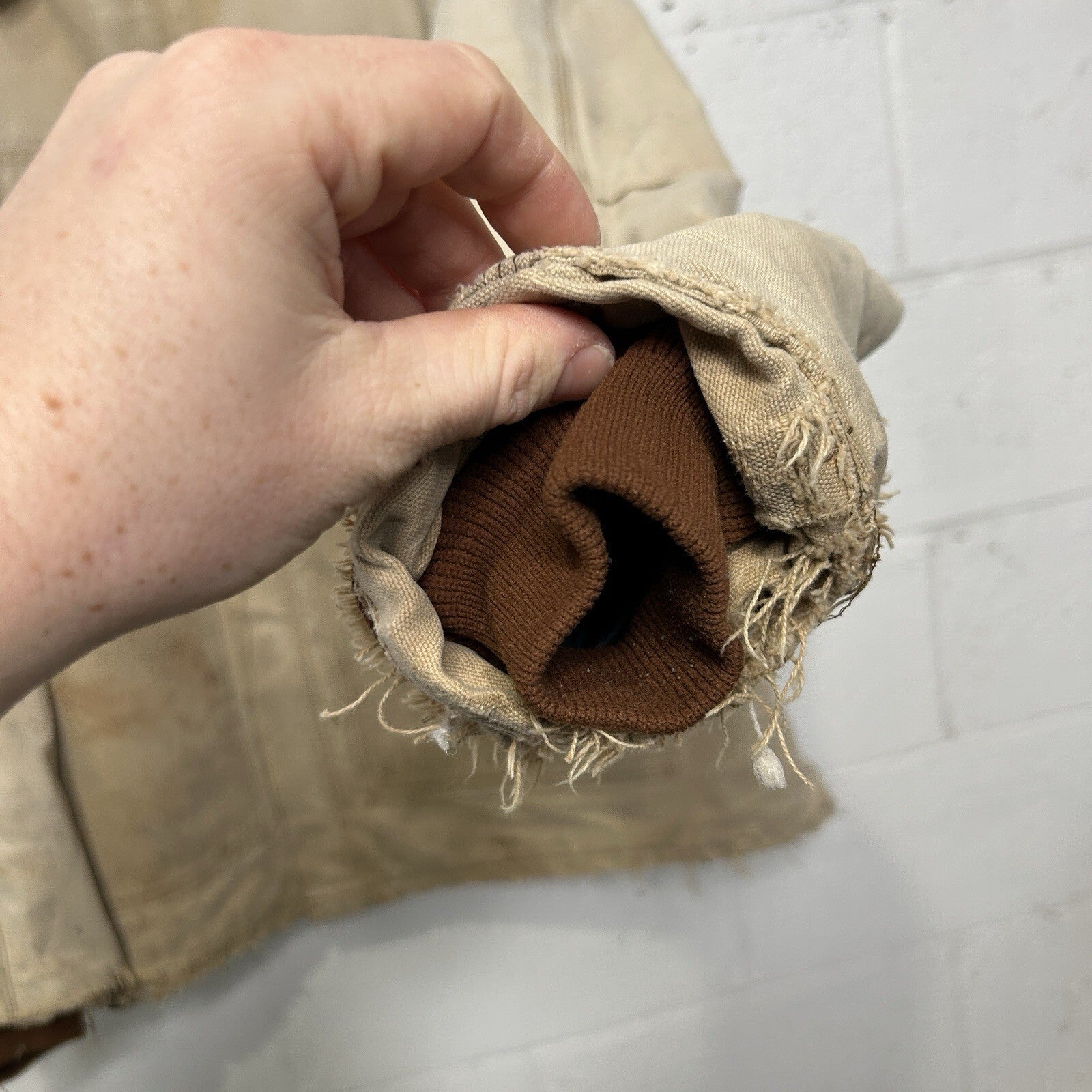 Vintage Carhartt Quilted Artic Jacket “Brown” CQ186 Men’s X-Large