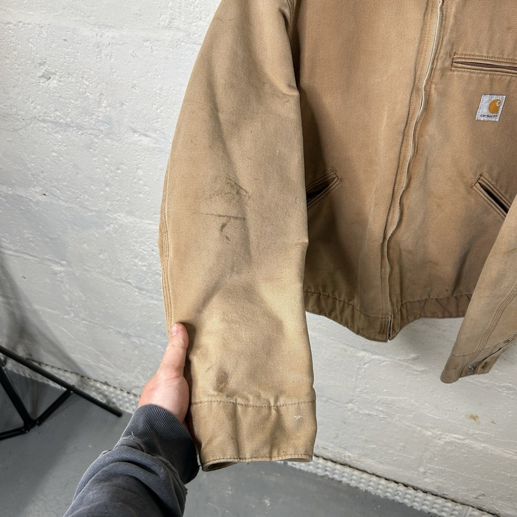 Vintage Carhartt Blanket-Lined Detroit Jacket “Brown” J01 BRN Men’s Small