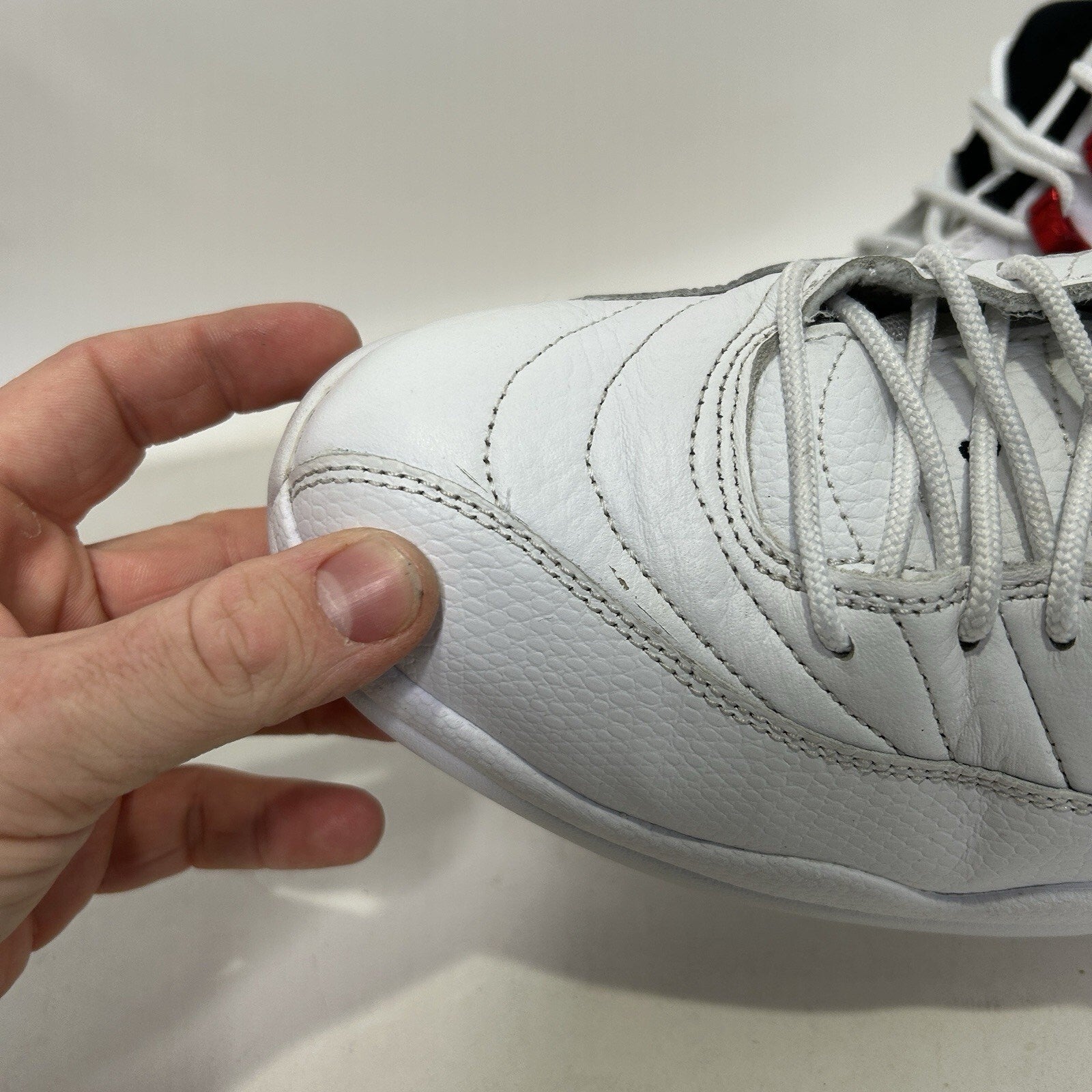 Nike Air Jordan 12 Retro “Twist/White Cherry Red”  CT8014-106 Men’s 11 Worn