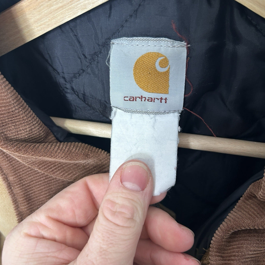 Vintage Carhartt Quilted Traditional Artic Jacket “Brown” J02 BRN Men’s Large