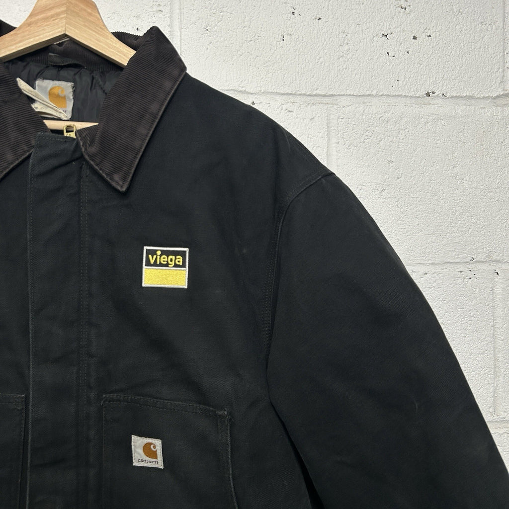 Vintage Carhartt Quilted Traditional Artic Jacket “Black” J02 BLK Men’s X-Large