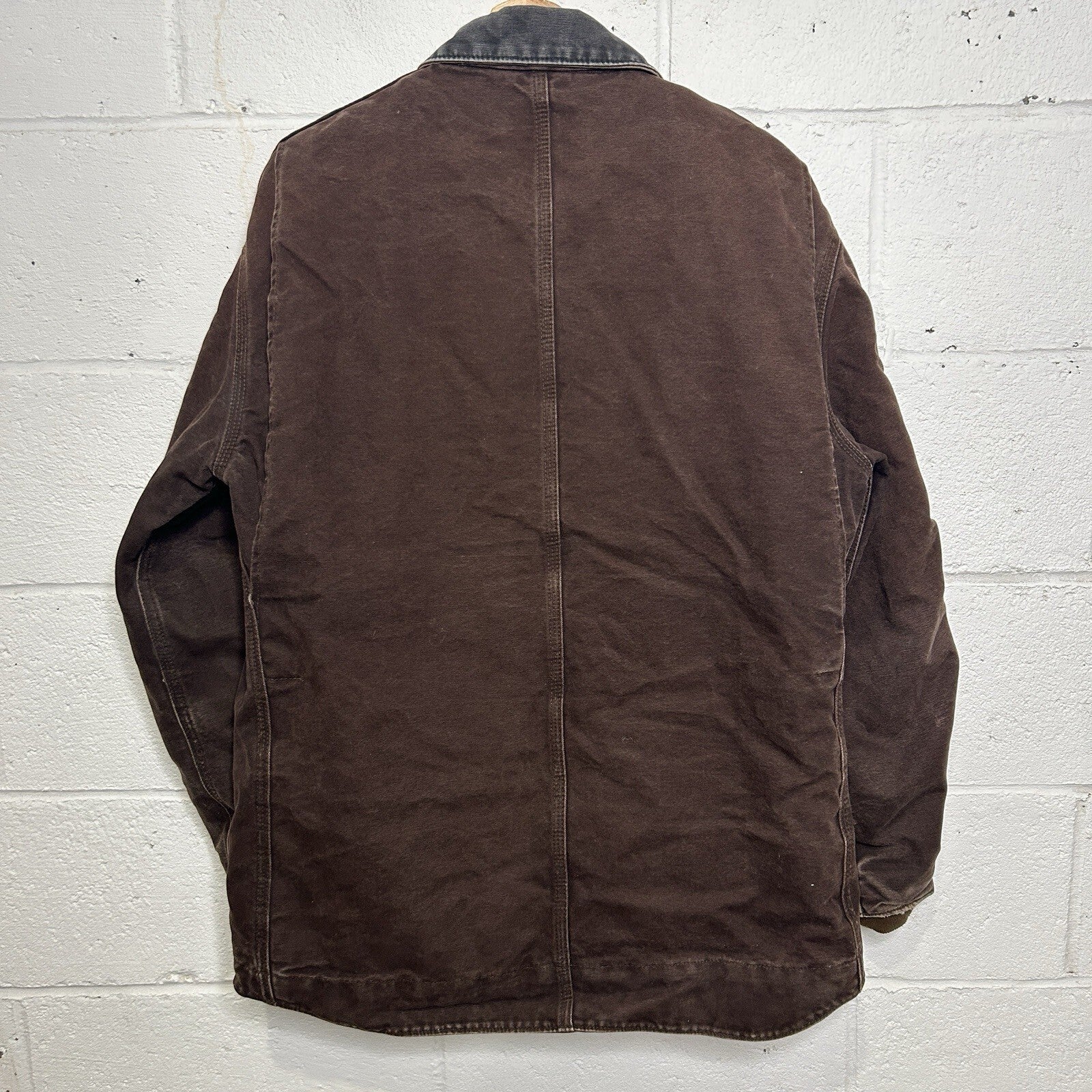 Vintage Carhartt Sherpa-Lined Ridge Jacket “Dark Brown” C61 DKB Men’s Medium