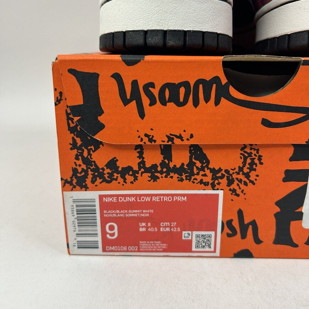 Nike Shoes Dunk Low Retro Premium “Graffiti/Black Pink” 2024