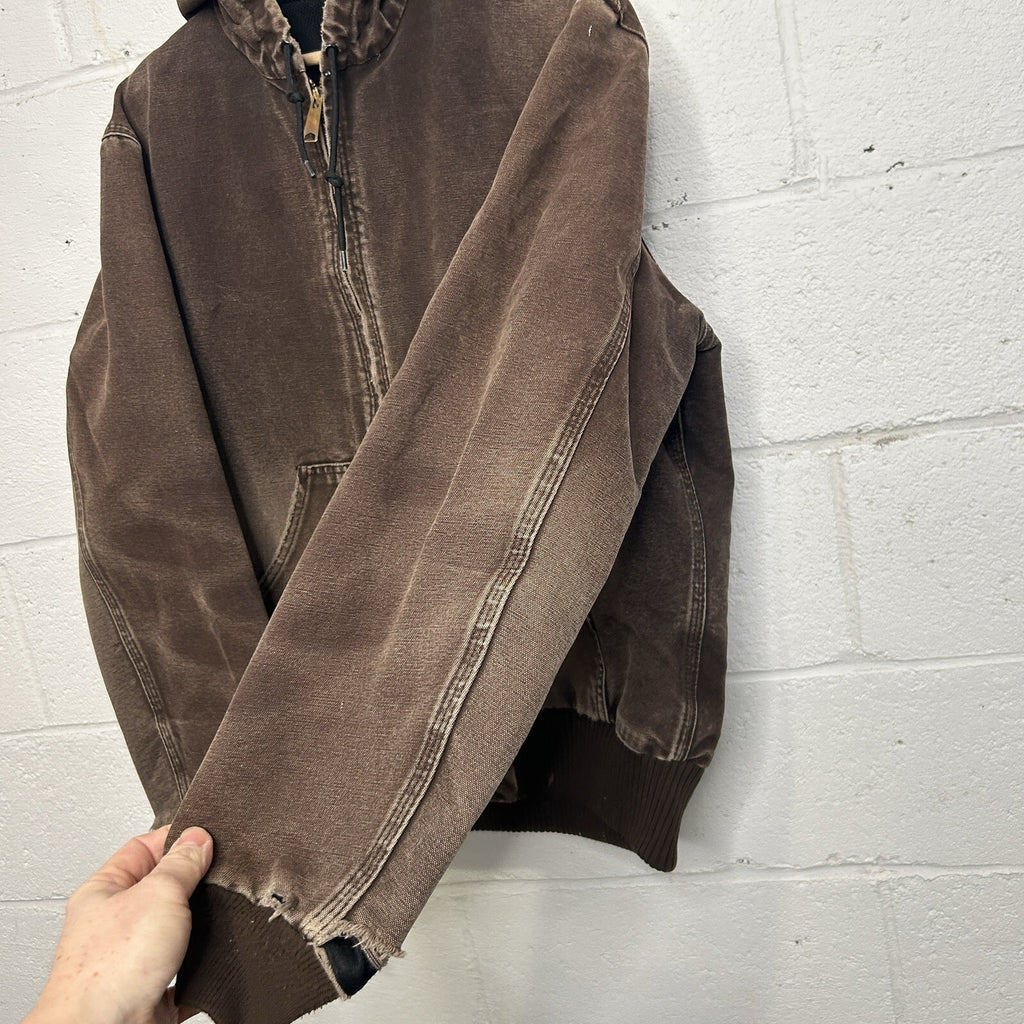 Vintage Carhartt Thermal-Lined Active Jacket “Dark Brown” J168 DKB Men’s Medium