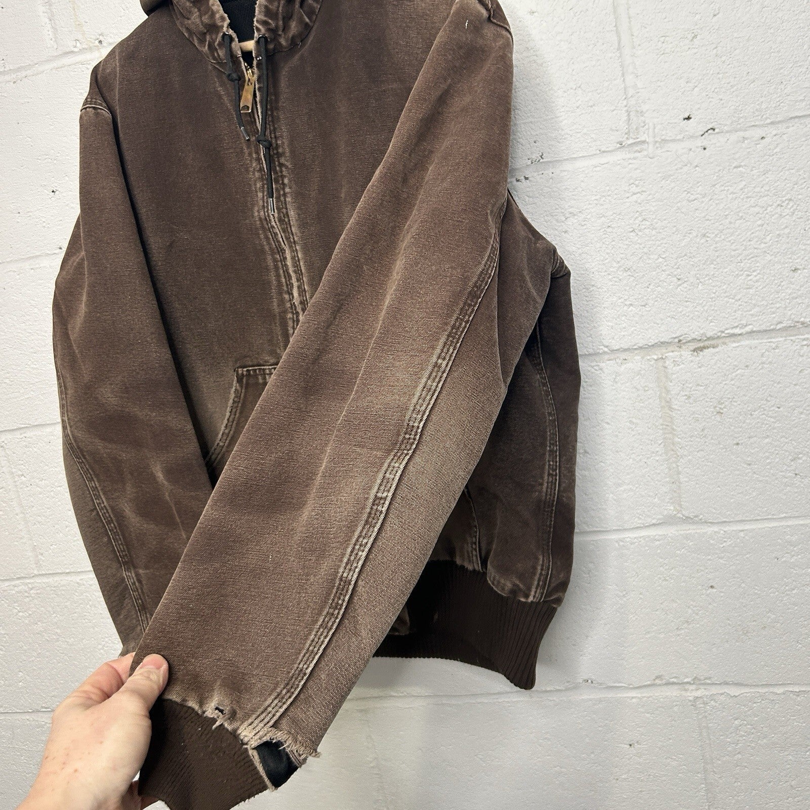 Vintage Carhartt Thermal-Lined Active Jacket “Dark Brown” J168 DKB Men’s Medium