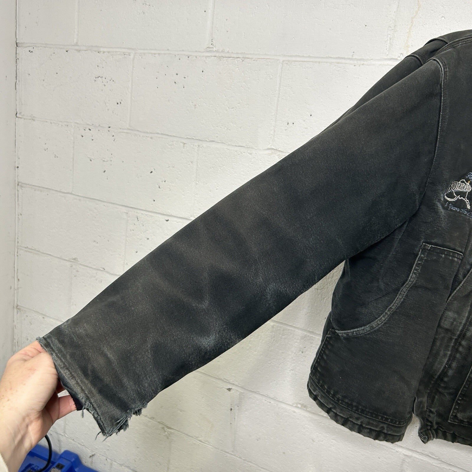 Vintage Carhartt Quilted Traditional Artic Jacket “Black” J02 BLK Men’s 44/Large