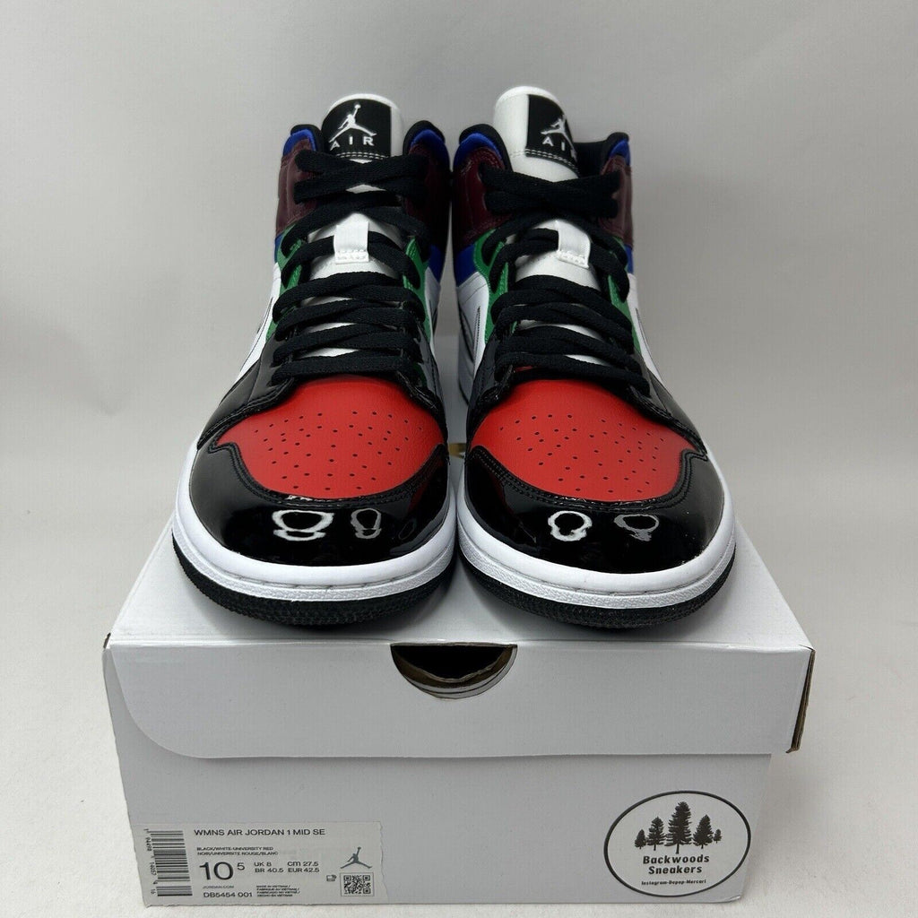 Nike Shoes Air Jordan 1 Mid SE “Black Multi-Color” 2023