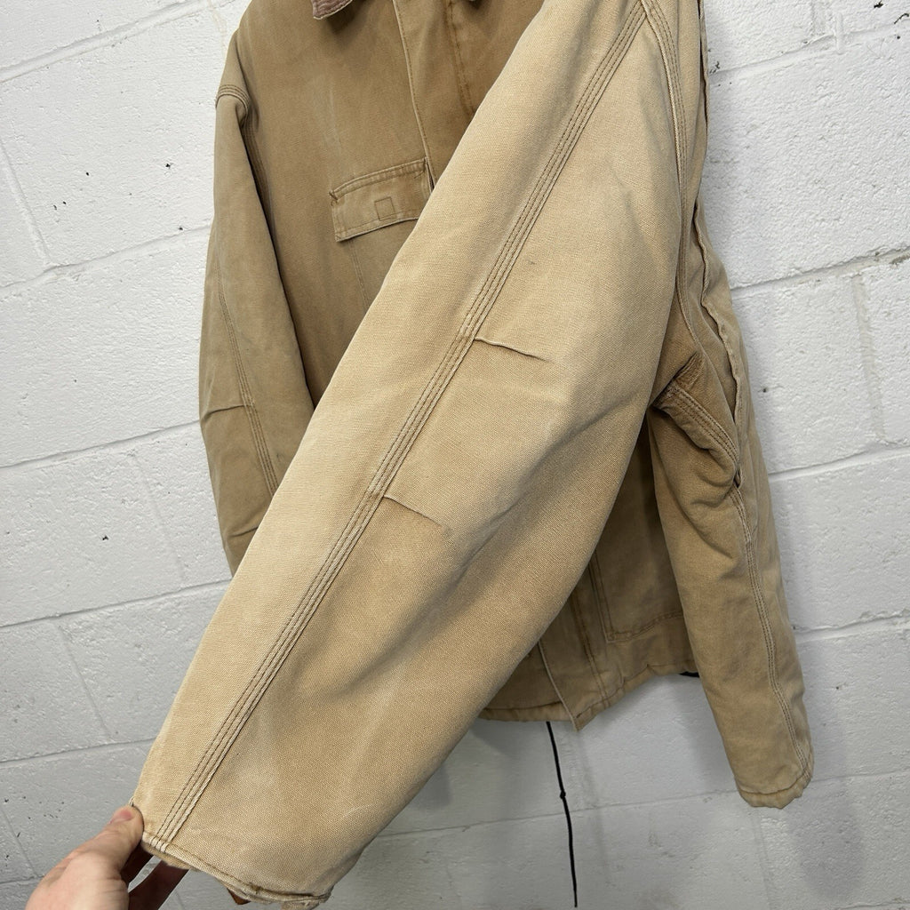 Vintage Carhartt Quilted Artic Jacket “Brown” CQ186 Men’s 2XL