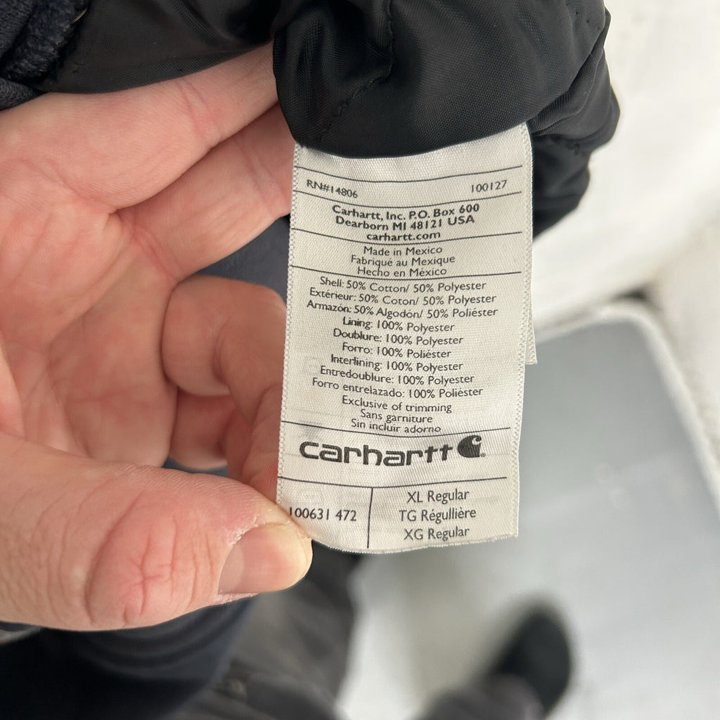 Carhartt Rain Defender 3-Season Midweight Jacket “Navy Blue” 100631 472 Men’s XL