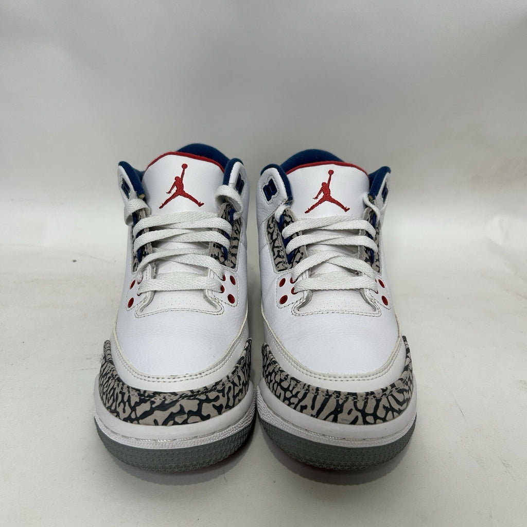 Nike Air Jordan 3 Retro GS “True Blue” 2016 854261-106 5.5Y/Women’s 7 Worn
