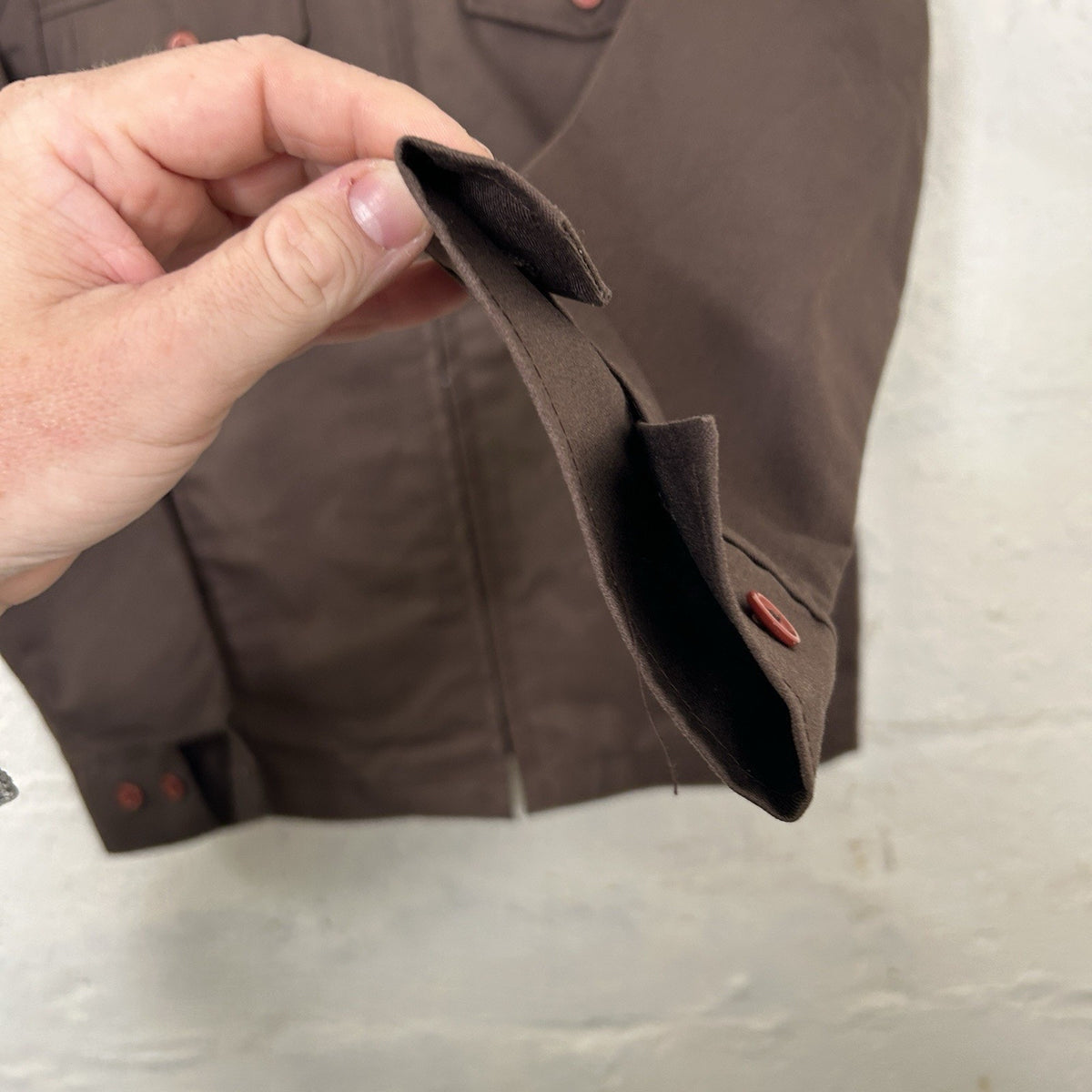 True Vintage 1960's Mardac Twill Work Jacket “Brown”