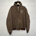 Vintage Carhartt Quilted Hooded Active Jacket “Chestnut” J68 CHT Men’s X-Large