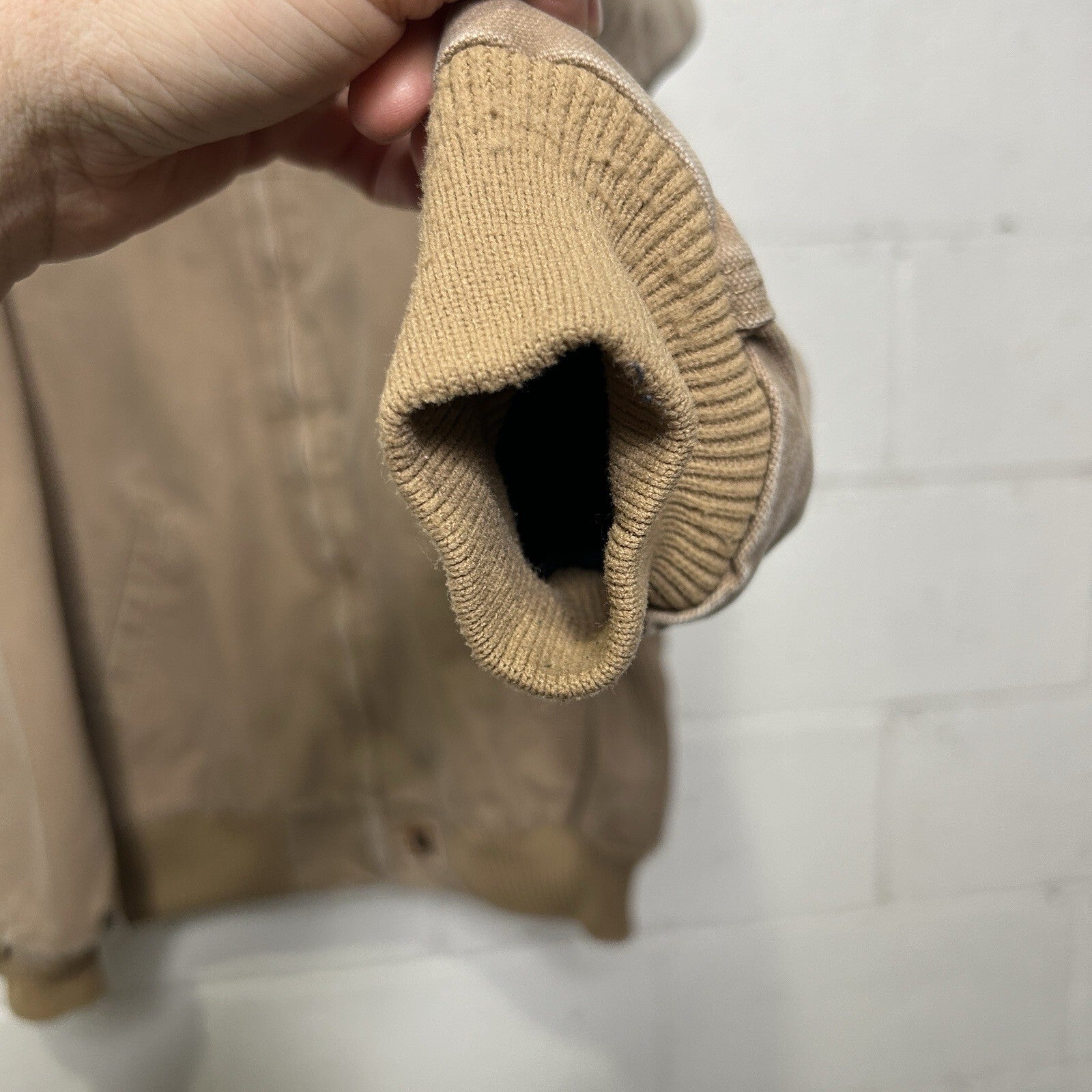 Vintage Carhartt Quilted Santa Fe Jacket “Saddle” J14 SDL Men’s Medium