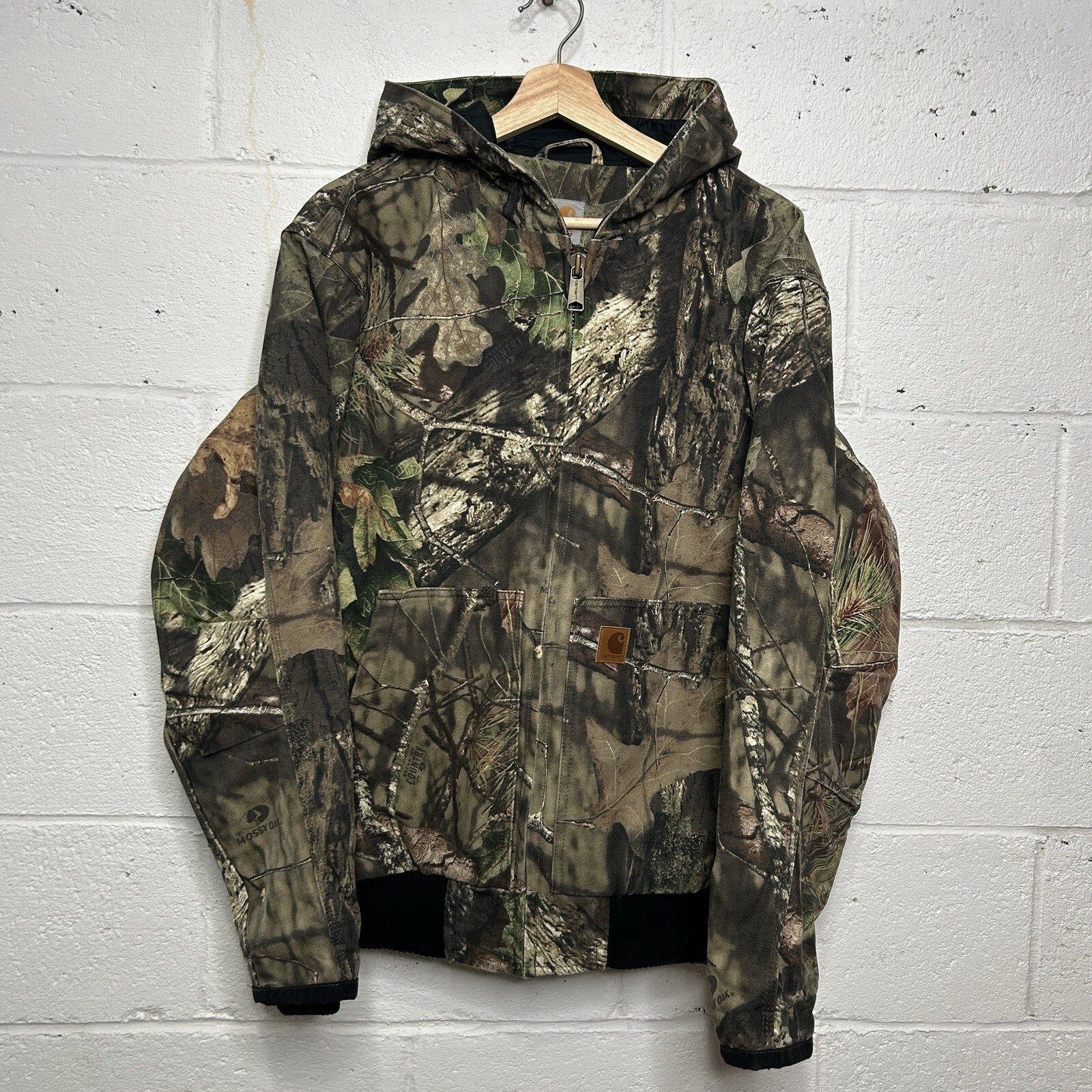 Carhartt Quilt-Lined Active Jacket “Mossy Oak Camo”