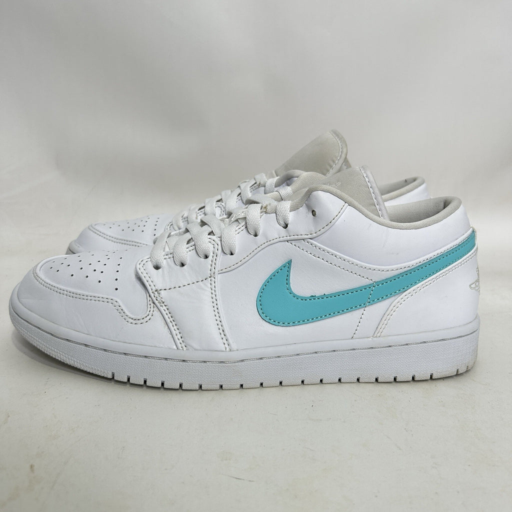 Nike Air Jordan 1 Low Retro “Neon Swooshes” CW7033-100 Men’s 12 Worn