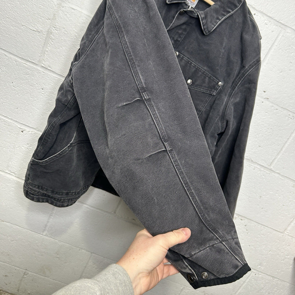 Carhartt Berwick Fleece-Lined Jacket “Black” 101230-001 Men’s 2XL
