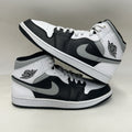 Nike Air Jordan 1 Mid “White Shadow/Black Grey White 554724-073 Men’s 11.5