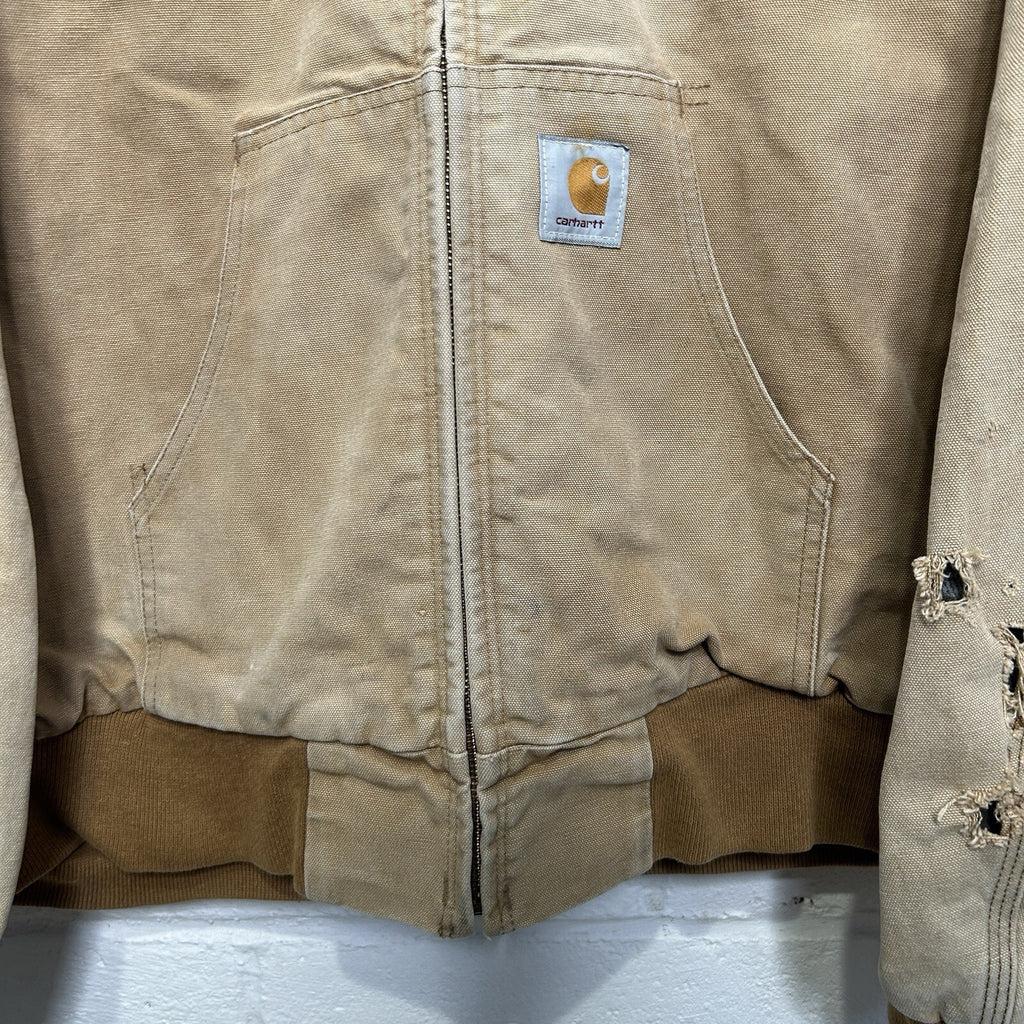 Vintage Carhartt Flannel-Lined Hooded Active Jacket “Brown” J05 BRN Men’s XL
