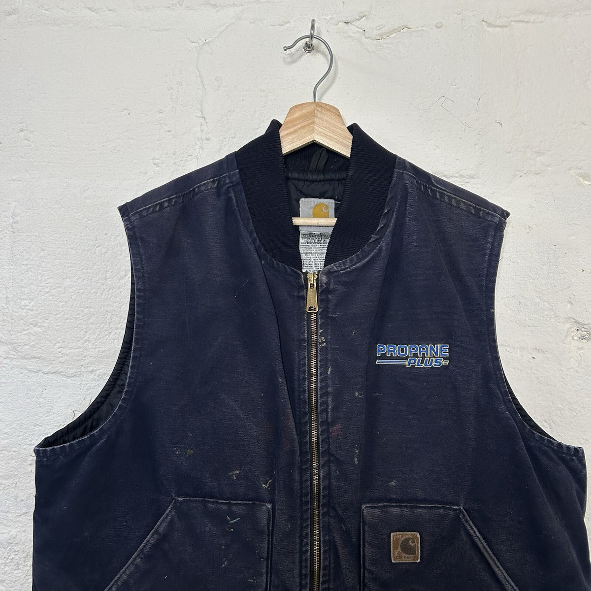 Vintage Carhartt Quilt-Lined Artic Vest “Midnight Blue” V02 MDT Men’s X-Large