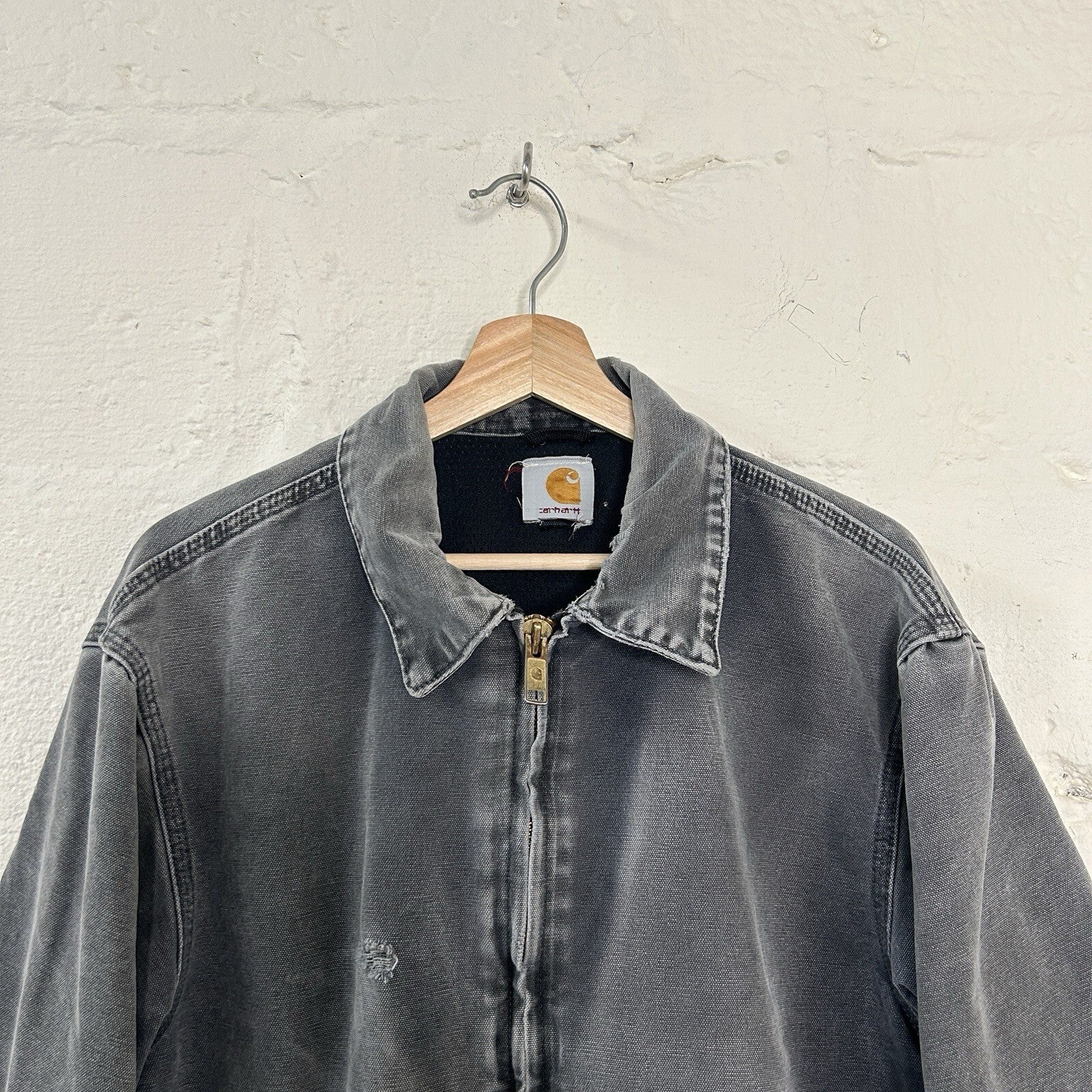 Vintage Carhartt Mesh-Lined Santa Fe Bomber Jacket “Petrol” J102 PTL Men’s Small
