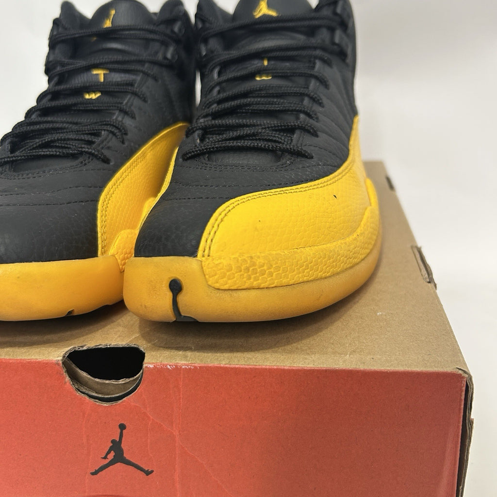 Nike Air Jordan 12 Retro “University Gold/Yellow Black” (130690-070) Men’s 9.5