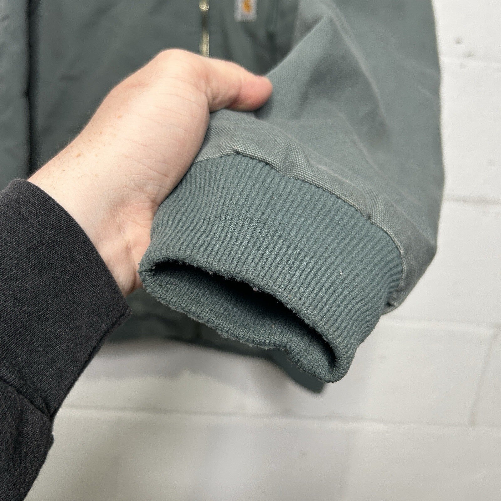 Carhartt Sherpa-Lined Wildwood Jacket “Balsam Green” 100815 G02 Women’s Large