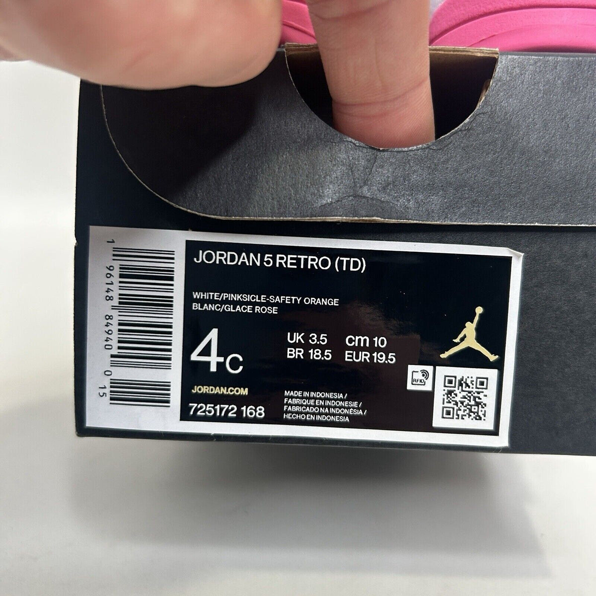 Nike Air Jordan 5 Retro TD “Pinksicle” 2024