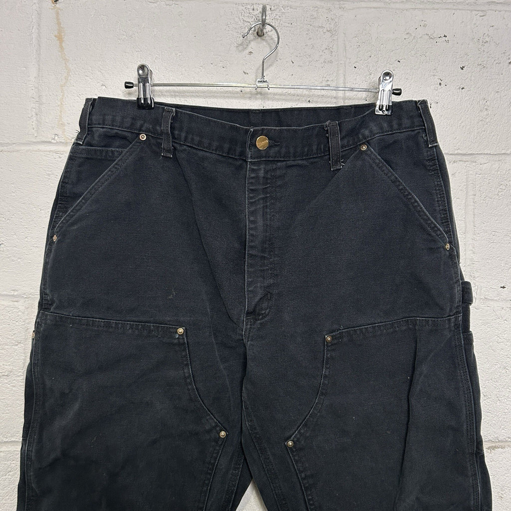 Vintage Carhartt DoubleKnee Carpenter Pants “Black” B01