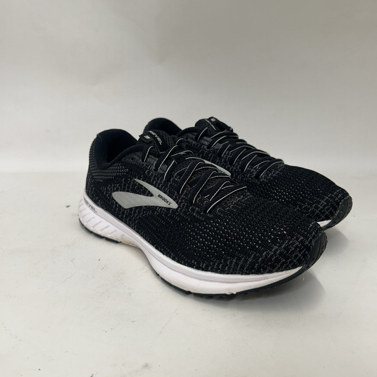 Brooks Revel 3 WMNS “Black White” Running Shoes 1203021B012 Women’s 8.5