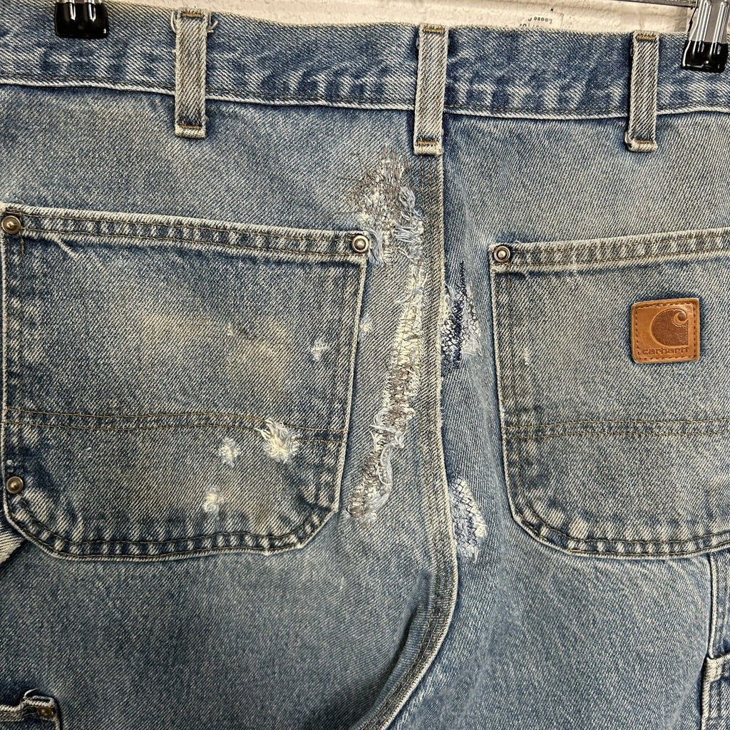 Vintage Carhartt Logger Denim DoubleKnee Pants “Darkstone”